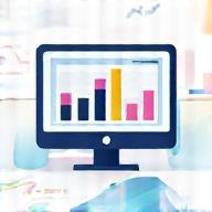 Graphic representing data dashboard icon